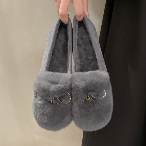 23年新款毛毛鞋女冬舒适保暖加绒