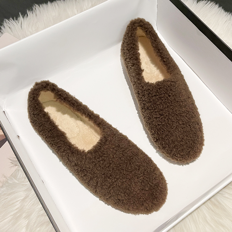 毛毛鞋女冬舒适保暖加绒23年新款