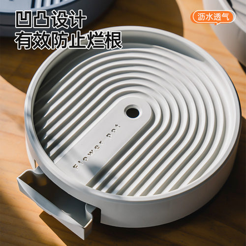花盆移动托盘带轮家用植被盆栽加厚塑料托盘大号托盘花盆底座底托