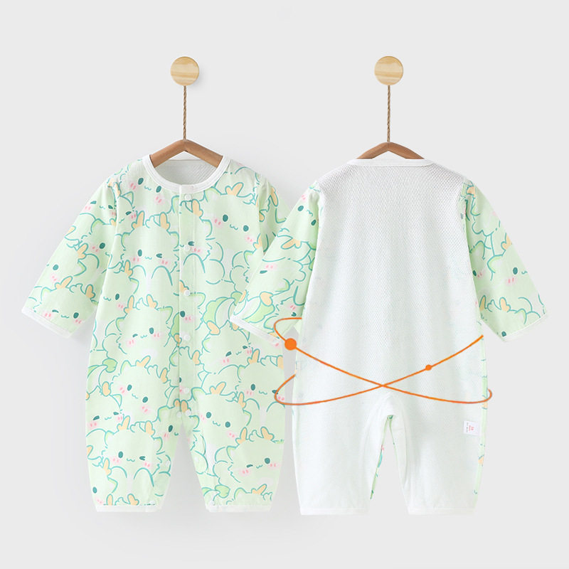 婴儿夏季连体衣婴幼服装