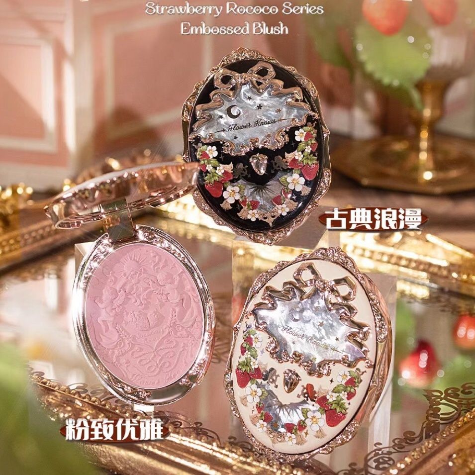 flower knows花知晓草莓洛可可腮红01 02 03 04 05 06