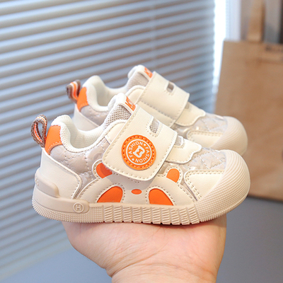 春秋男宝宝女学步鞋0一1-4岁婴儿鞋子12个月软底幼儿儿童秋季童鞋