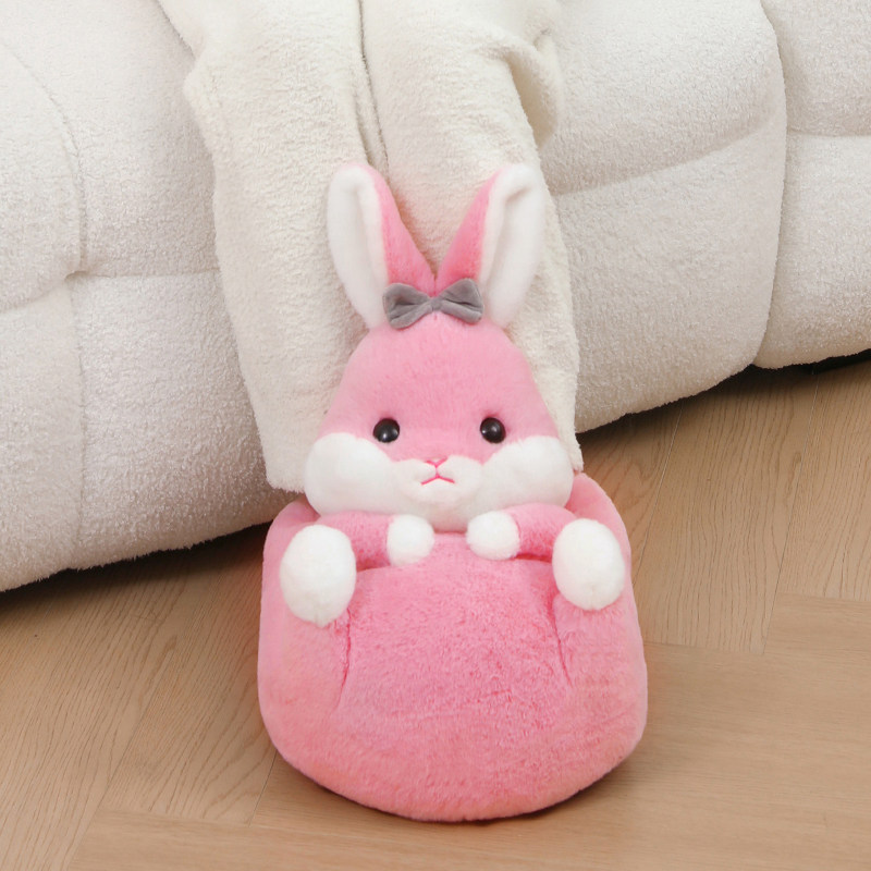 粉兔暖脚宝脚垫睡觉被窝办公室充电暖足取暖器女冬天毛绒暖脚神器