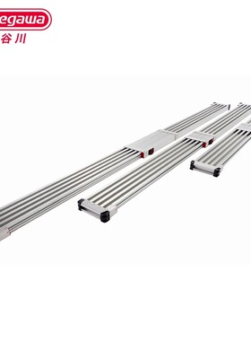 日本长谷川脚踏板可伸缩铝合金跳板脚手架配件铝板建筑工程板SSF