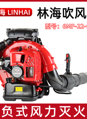 林海背负式吹风机6MF-22-50B风力灭火机大功率工地除渣机吹雪机
