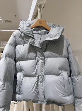 ROSEALYSSA若诗莉莎女2025冬季新短款连帽羽绒服R5404-2310 1399