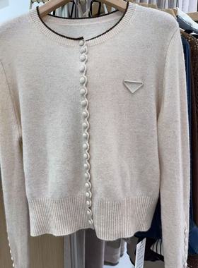 ROSEALYSSA若诗莉莎2025冬款若诗莉莎羊绒针织衫女R5406-1303-699