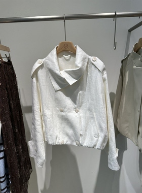 Rose Alyssa若诗莉莎2026年春季新款棉麻外套R6103-1701-799