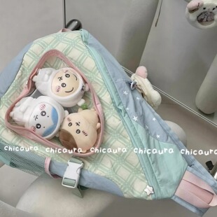 酷乐潮玩气哭啦正版古早弓箭包斜挎背包书包可爱娃包痛包二次元