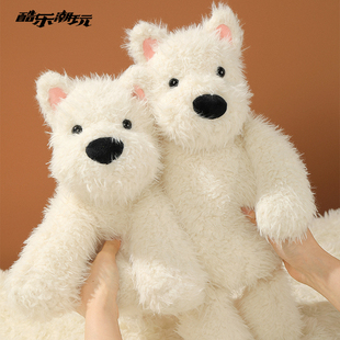 酷乐潮玩西高地小狗苏格兰梗玩偶超萌可爱毛绒玩具女生日礼物