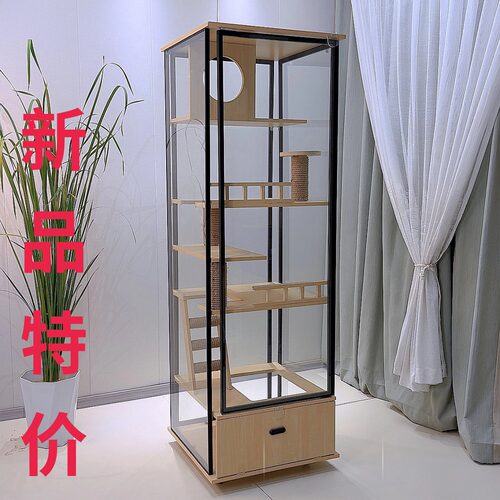 高档猫别墅全景猫笼子厂家直销