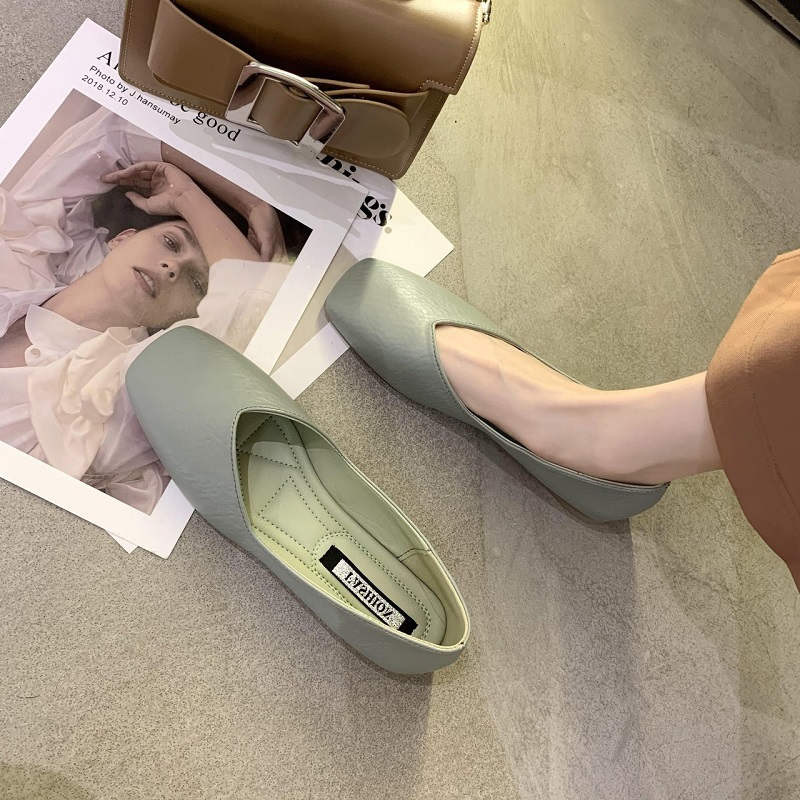 单鞋女鞋子2021年款秋懒人软平底