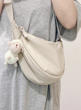 11色可选！春日学生党ins经典大容量日系防水轻便腋下包饺子包M