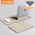 Warm Apricot Color [Multifunctional Stand Upgraded 3D Shockproof Corner Pad - Can Be Used as a Mouse Pad] Plush Lining Does Not Damage the Machine - Vertical Opening