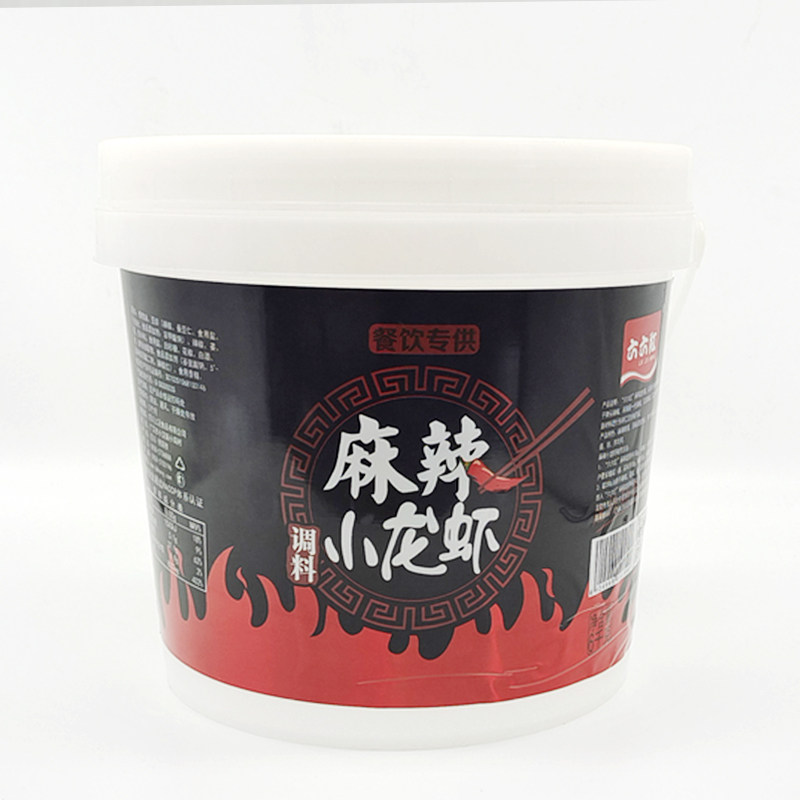 六六红12斤麻辣小龙虾调料十三香辣蟹蒜蓉龙虾尾酱料商用底料桶装