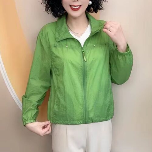 夏季新款女士薄款外套休闲上衣潮