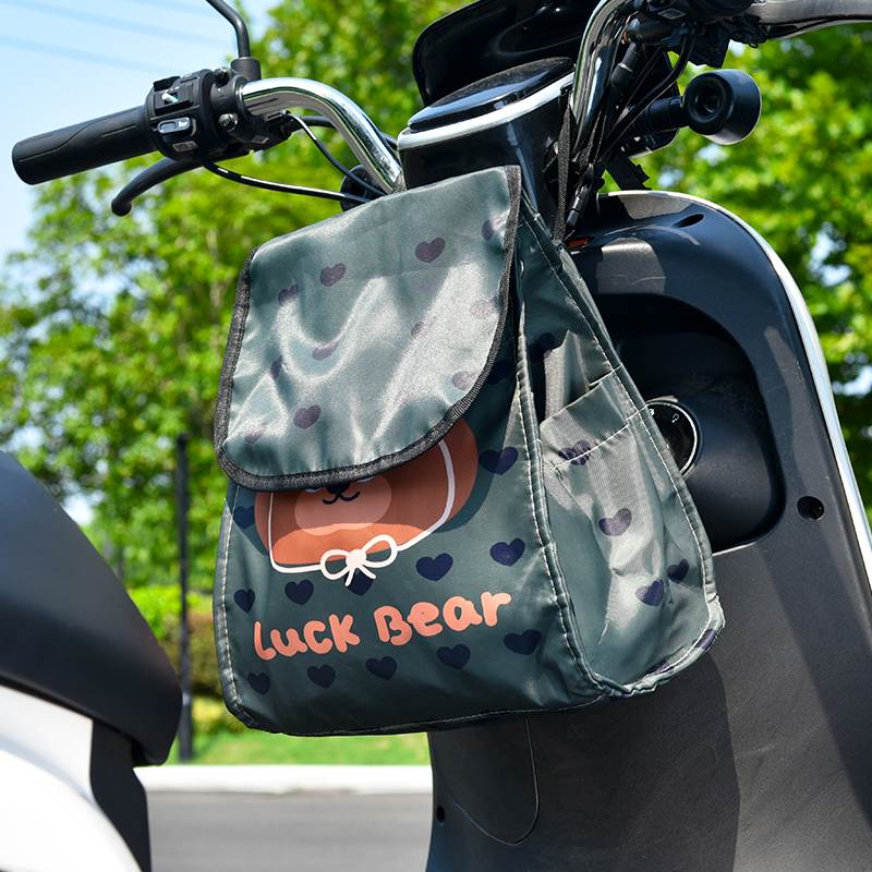 适用九号电动车挂包前置储物收纳包2025新款防水置物大容量储物包