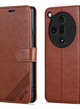 适用OPPOPHZ110手机壳皮夹OPPO Find X7外壳翻盖OPPOFindX7保护套6.78英寸opoo潮女opp软壳oopp全包oopo软膜0