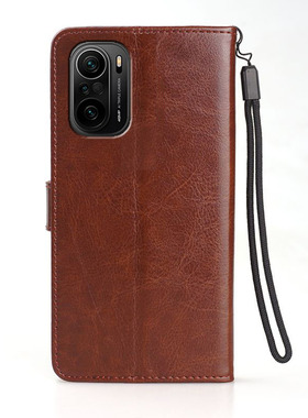 适用POCOF3手机壳翻盖小米M2012k11AG保护套6.67英寸POCO F3外壳皮夹poc0F3全包pocophone硅胶pocoF3软壳p0c0