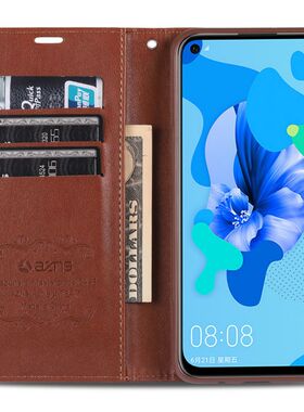 适用 华为GLK-AL00手机壳翻盖GLK一AL00外壳皮夹NOVA5i保护套6.4英寸NOTE51潮女NOVA 5i钱包款全包男士新款