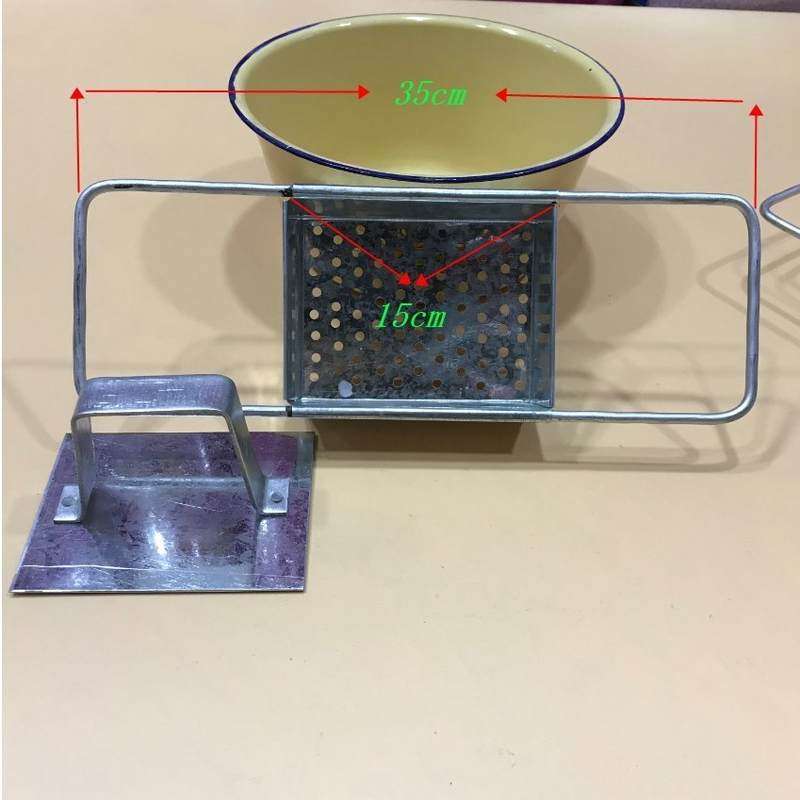 凉虾机器漏盆滴溜米虫娃娃鱼漏勺疙瘩汤手工大孔酸辣粉条凉粉工具