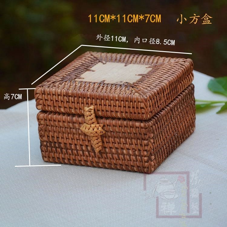罐散沱茶存茶桶篓框 饼普洱越南空茶叶包装礼品盒秋藤编357克七|ruв категории посуда, чайный сервиз, чайница - от Buy2taobao.com для оказания профессиональной услуги покупки агента Taobao
