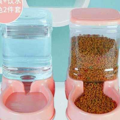 猫咪饮水器宠物饮水机狗狗喝水器挂式泰迪自动喂食器水碗水盆用品