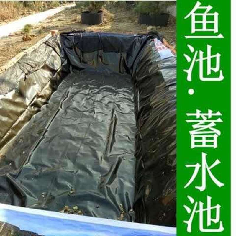 黑色塑料加厚薄膜 养殖膜鱼塘膜 鱼池防水膜藕池防渗膜土工膜新品