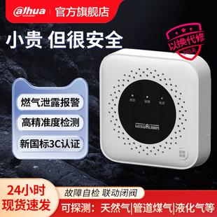 大华燃气报警器煤天然液化气一氧化碳探测泄露警报警器厨房家商用