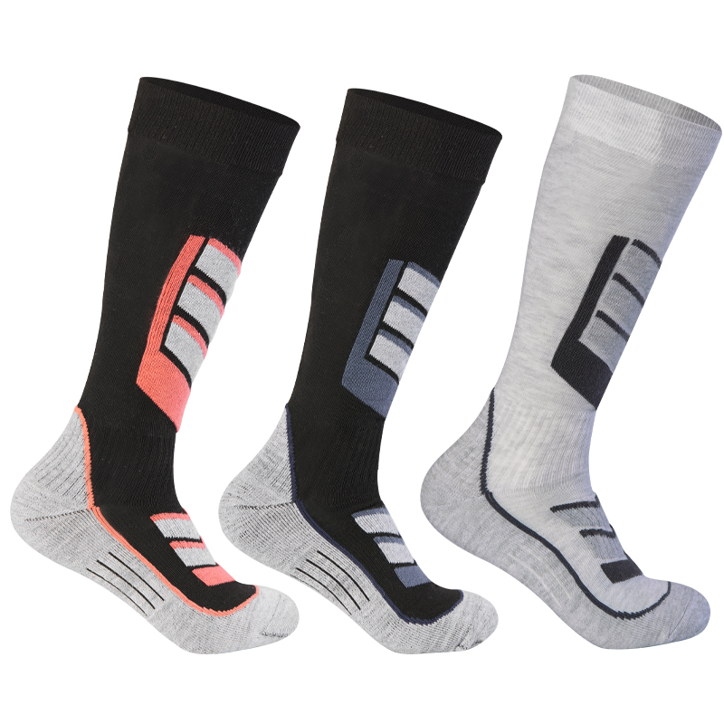 DOOREK雪袜男女复合机能滑雪袜子保暖专业压缩长筒长袜