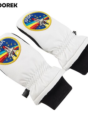 蘑菇头DOOREK新款儿小童滑雪手套手闷子防水保暖专业手套