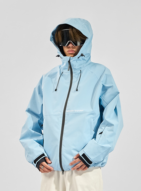 DOOREK滑雪服男女压胶专业3L防风防水加棉滑雪服