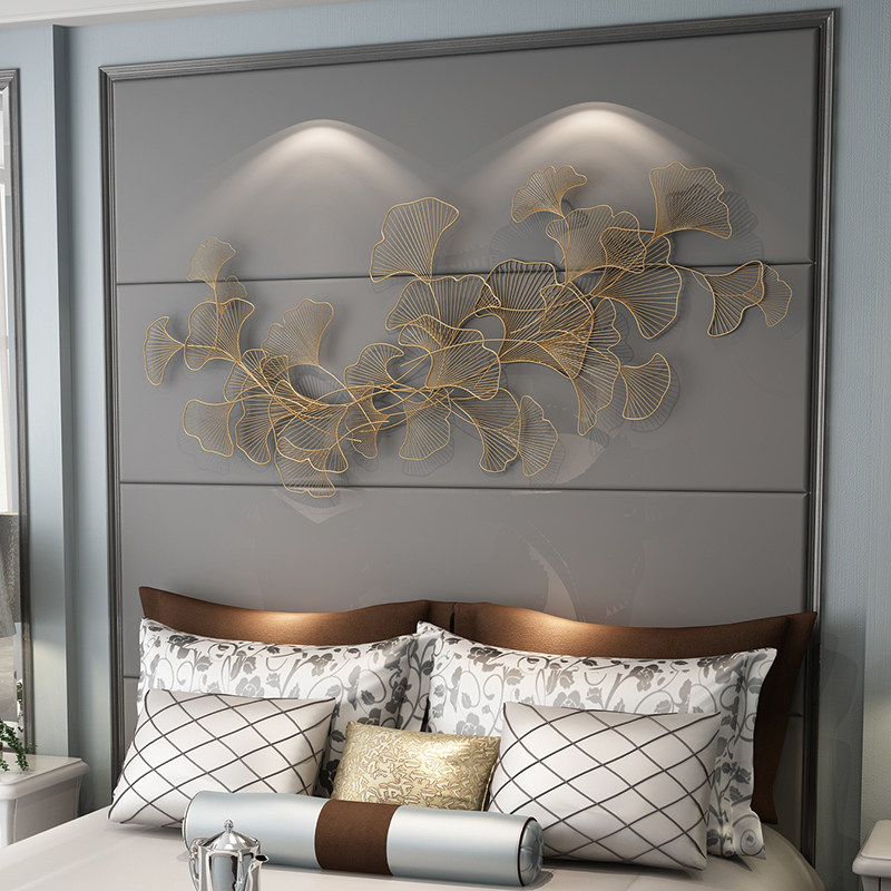 New Chinese style Metal Wall decoration a living room bedroom metope decorate Pendant bedroom sofa Ginkgo biloba Iron art Wall hanging decoratein the Home accessories , Mural  category - from Buy2taobao.com to provide professional Taobao agent buy service