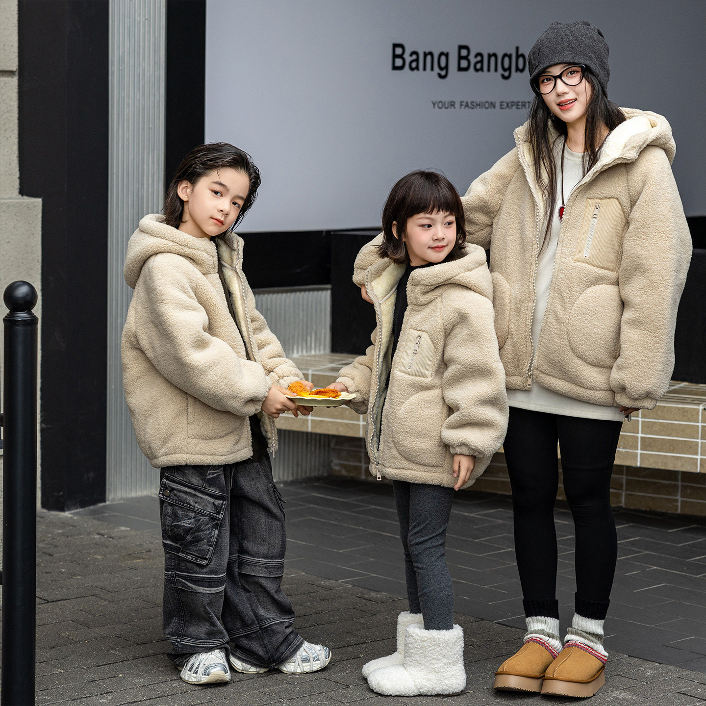 儿童棉服外套冬季韩版加绒加厚男女童保暖亲子上衣外穿中大童棉袄,童装/婴儿装/亲子装,普通外套,淘宝优惠券,粉丝福利购,淘宝优惠卷