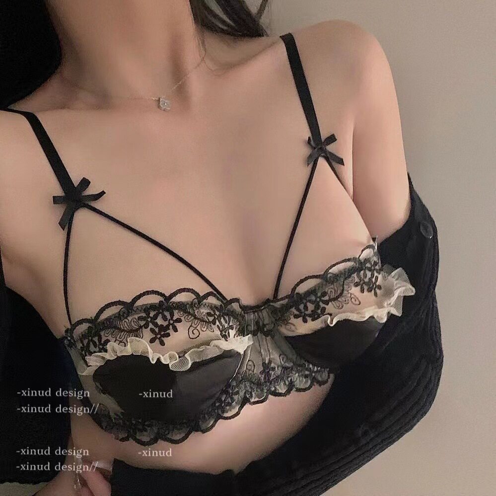 纯欲性感内衣女小胸聚拢