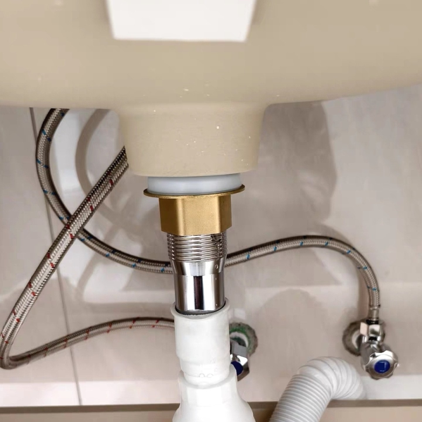 防臭神器台面防返臭软管卫生间下水道洗手盆台盆不锈钢下水器,家装主材,下水器,淘宝优惠券,粉丝福利购,淘宝优惠卷