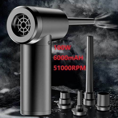 51000 RPM Cordless Air Duster Compressed Air Blower Electric