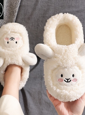 for men Women Shoes Warm Home Slippers Winter Lovers Cute