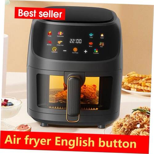 8LEnglish button air/fryer oven Multifunctional No lampblack