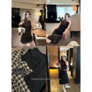 REAL 高级感两色无袖 CHANGING 摩卡庄园 背心连衣裙 加袖 上衣套装