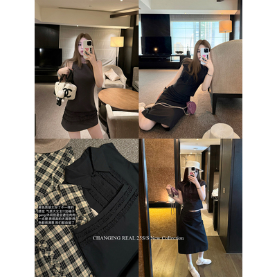 CHANGINGREAL高级感套装连衣裙