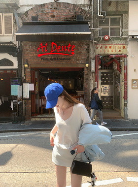 CHANGING REAL 圣彼得白鸽 白色休闲短裙裤女百搭a字包臀半身裙夏