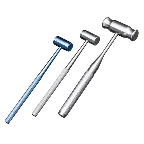 Compvo медицинский молоток из нержавеющей стали из титанового сплава, костный молоток, молоток-гвоздодер, ортопедический отолологический инструмент, косметическая хирургия, пластиковый инструмент