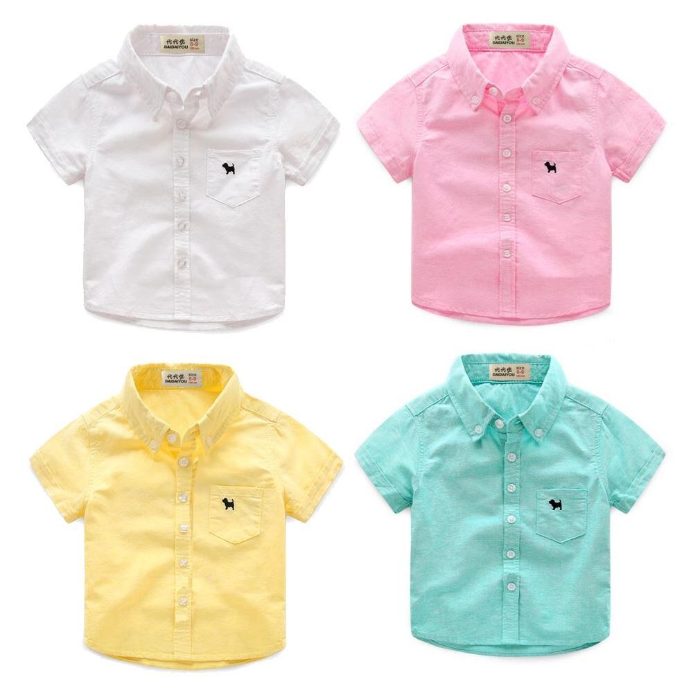 男童礼服衬衫短袖白色小孩衬衣夏季新款宝宝帅气上衣扣子儿童|ruв категории Детская одежда, рубашка - от Buy2taobao.com для оказания профессиональной услуги покупки агента Taobao