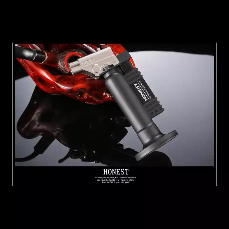 BC500直冲打火机防风烧烤点雪茄点艾灸焊枪大火力跨境货源批