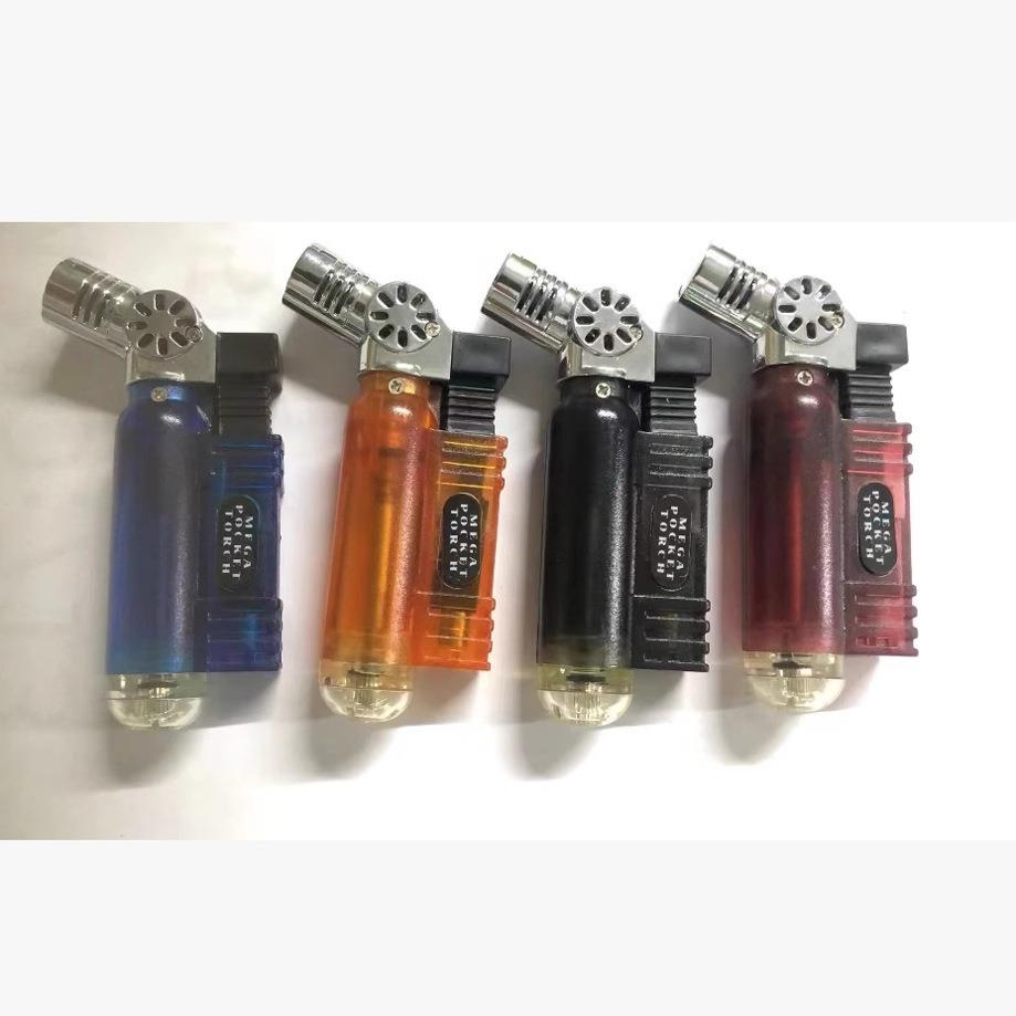 593B透明直冲小喷枪意小焊枪打火机艾灸香薰打火机户外便携