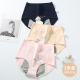 暖宝宝大姨妈裤 少女生理内裤 月经期防漏女孩高腰中学生大童安全裤