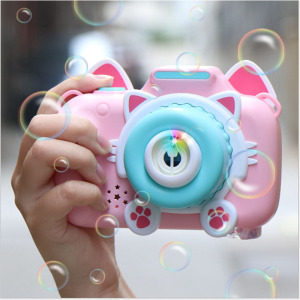 12.9元包邮  儿童灯光音乐泡泡相机