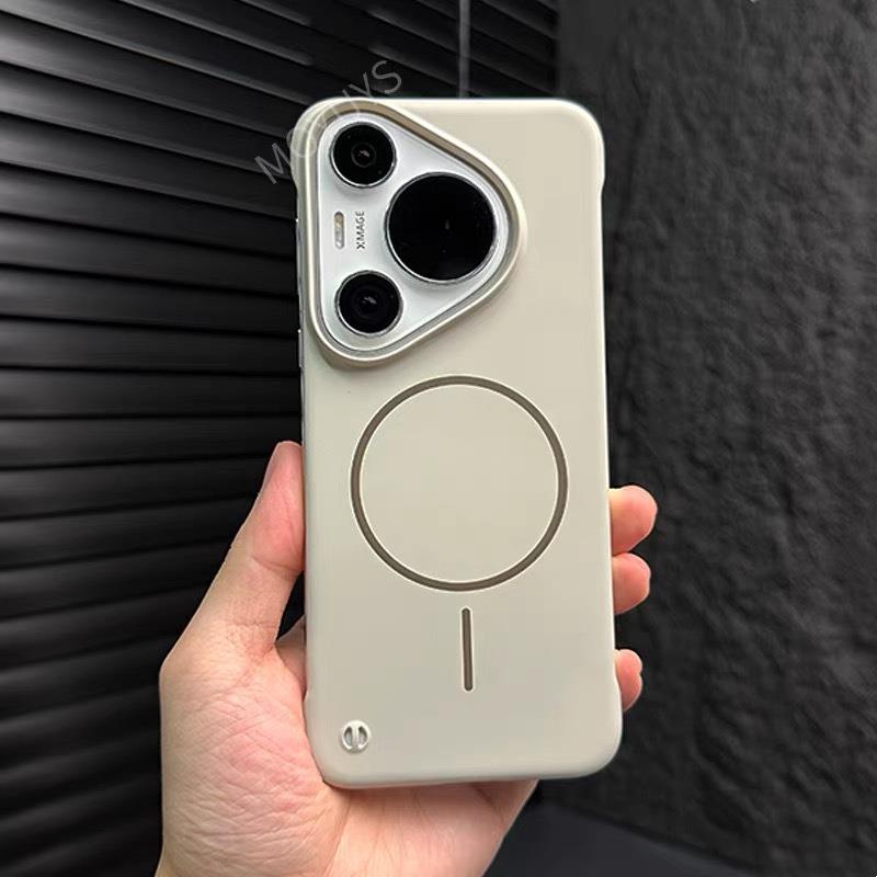 华为pura70pro手机壳无边框超薄