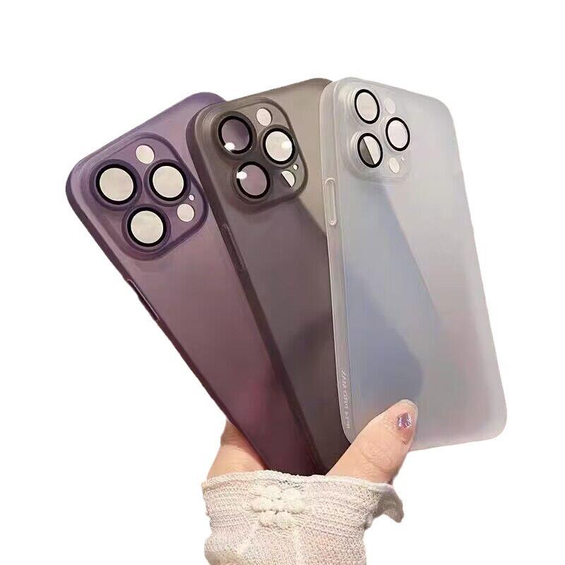 苹果17超薄磨砂手机壳